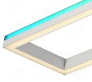 1155x280mm Long Aluminum Double Profile Color changing CCT and Rainbow RGB Function LED Light 50010