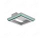 300x300mm Power Coating Profile Brushed Aluminum 2700-6000K+RGB Decoration Ceiling Lamp 50028