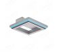 300x300mm Power Coating Profile Brushed Aluminum 2700-6000K+RGB Decoration Ceiling Lamp 50028