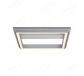 500x500mm Power Coating Profile Brushed Aluminum 2700-6000K+RGB Decoration Ceiling Lamp 50029