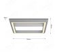 500x500mm Power Coating Profile Brushed Aluminum 2700-6000K+RGB Decoration Ceiling Lamp 50029