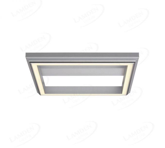 500x500mm Power Coating Profile Brushed Aluminum 2700-6000K+RGB Decoration Ceiling Lamp 50029