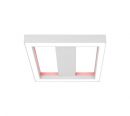 400x400mm Power Coating Profile Aluminum CCT Main Light+Inner RGB Decoration Ceiling Lamp 50032