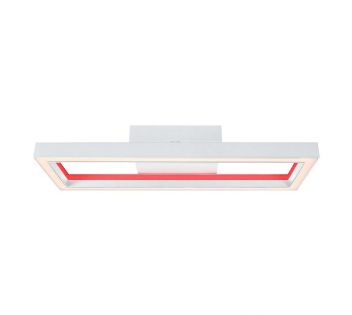 600x200mm Power Coating Profile Aluminum CCT Main Light+Inner RGB Decoration Ceiling Lamp 50034