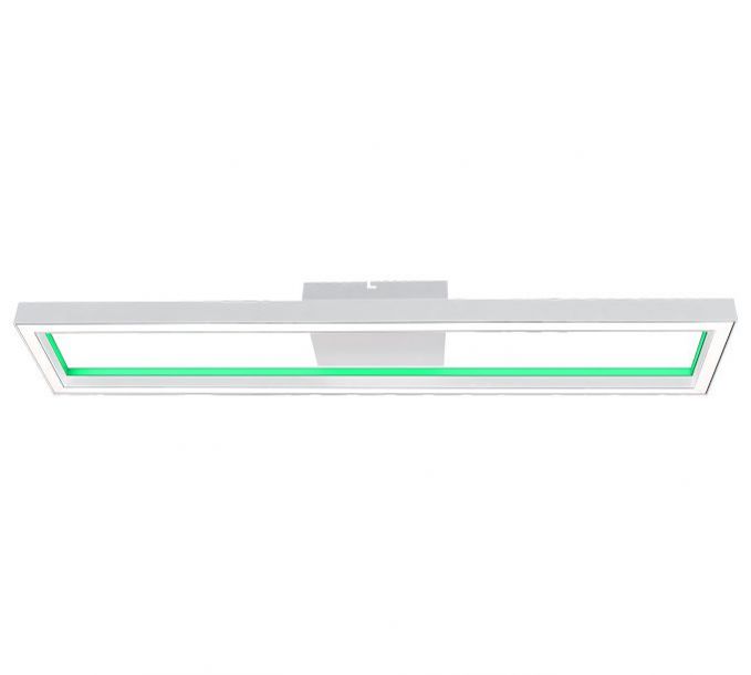 1000x200mm Power Coating Profile Aluminum CCT Main Light+Inner RGB Decoration Ceiling Lamp 50035