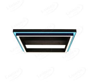 500x500mm Double Down Frame Kelvin Color Change and RGB Tuya WiFi Control LED Ceiling Light 50038