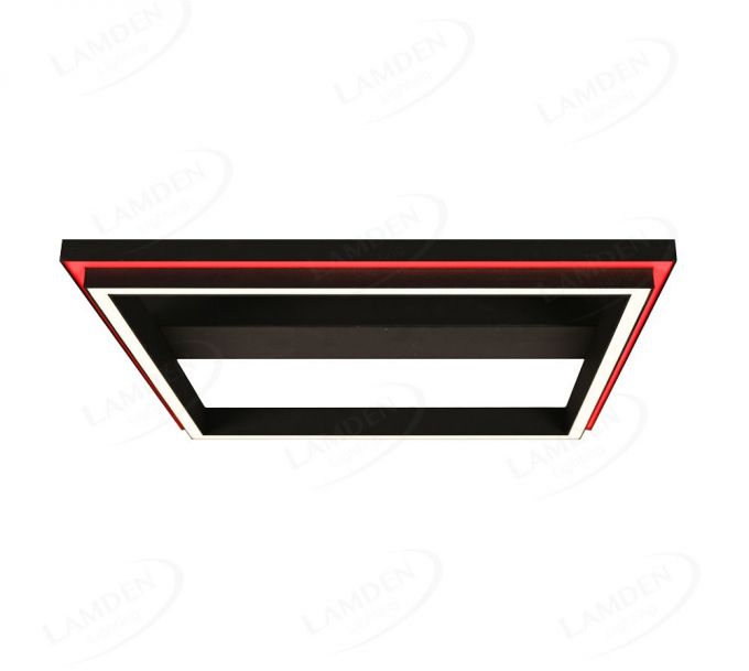 600x600mm Double Down Frame Kelvin Color Change and RGB Tuya WiFi Control LED Ceiling Light 50039