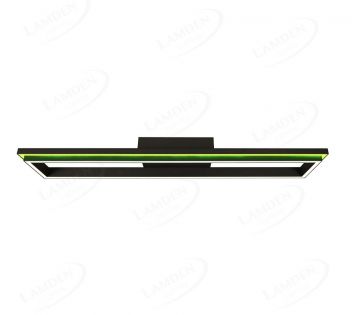 1000x200mm Double Down Frame Kelvin Color Change and RGB Tuya WiFi Control LED Ceiling Light 50041