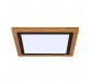 300x300mm Square FSC Wood Frame LED Ceiling Light 90009