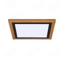 300x300mm Square FSC Wood Frame LED Ceiling Light 90009