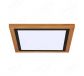 400x400mm Square FSC Wood Frame LED Ceiling Light 90010