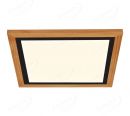 600x600mm Square FSC Wood Frame LED Ceiling Light 90011