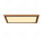 800x400mm Rectangle FSC Wood Frame LED Ceiling Light 90012