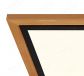 800x400mm Rectangle FSC Wood Frame LED Ceiling Light 90012