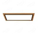 800x400mm Rectangle FSC Wood Frame LED Ceiling Light 90012