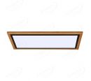 800x400mm Rectangle FSC Wood Frame LED Ceiling Light 90012