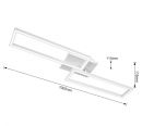 1000x270mm Long Aluminum Profile Main Light+Base Light CCT Decoration LED Light 50007