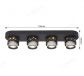 700x150mm Star Effect Black & White LED Spotlights 80011