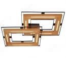 990x680mm FSC Pine Wood Double Frame Indoor LED Ceiling Light 90062