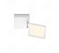 100x90mm SIngle Head Square Arc LED Spotlight In White color 80033