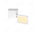 100x90mm SIngle Head Square Arc LED Spotlight In White color 80033