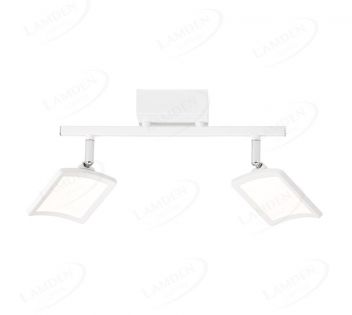 315x150mm Two Head Square Arc LED Spotlight In White color