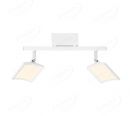 315x150mm Two Head Square Arc LED Spotlight In White color 80034