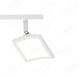 560x150mm Three Head Square Arc LED Spotlight In White color 80035