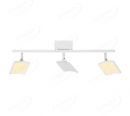 560x150mm Three Head Square Arc LED Spotlight In White color 80035