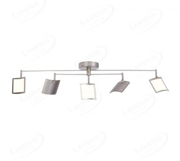 1030x150mm Six Head Square Arc LED Spotlight In White color