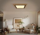 400x400mm Square FSC Wood Frame LED Ceiling Light 90010