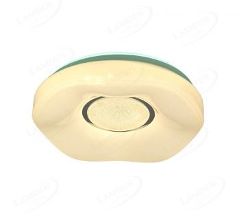 Diameter 380mm Round Plastic White Cover CCT+RGB LED Ceiling Lights 40001