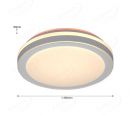 Grey Color Edge Plastic Housing IP20 LED Ceiling Panel 40012