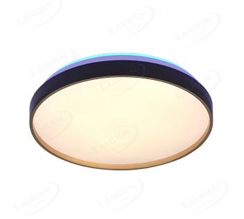 Black Color Frame Plastic Housing IP20 LED Ceiling Panel 40013