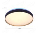 Black Color Frame Plastic Housing IP20 LED Ceiling Panel 40013