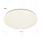 Diameter 380mm Height 55mm Functional CCT 2700-6000K LED Ceiling Lights 40019