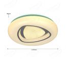 Triangle Shape Shining Inner Effect RGB Backlight LED Ceiling Light 40018