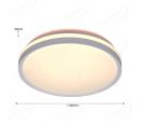 Groove Design Edge Functional ON OFF Single Color LED Ceiling Lights 40020