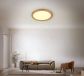 Round 380mm FSC Pine Wood Indoor LED Ceiling Light 90028