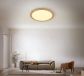 Round 480mm FSC Pine Wood Indoor LED Ceiling Light 90029