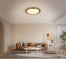 600mm Diameter Round FSC Wood Frame LED Ceiling Light 90003