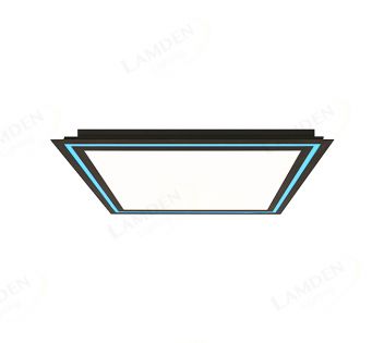 440x440mm CCT Main Light+RGB Frame Light LED Ceiling Light 70033