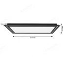 840x440mm CCT Main Light+RGB Frame Light LED Ceiling Light  70035