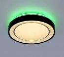 Black Color Round Shape Frame LED Ceiling Lights 40025