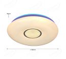 Round Shape with Middle Shining Effect LED CCT with 2.4G Remote Control LED Lights 40026