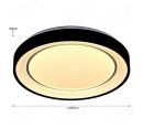 Black Color Edge 3 Step Dim LED Functional Ceiling Lights 40035