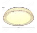 Stripe Crystal Style Transparent 3000K 4000K 5000K 6000K Dimming LED Ceiling Lights 40043