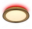 Stripe Crystal Style Brown Color 3000K 4000K 5000K 6000K Dimming LED Ceiling Lights 40044