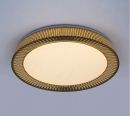 Stripe Crystal Style Brown Color 3000K 4000K 5000K 6000K Dimming LED Ceiling Lights 40044