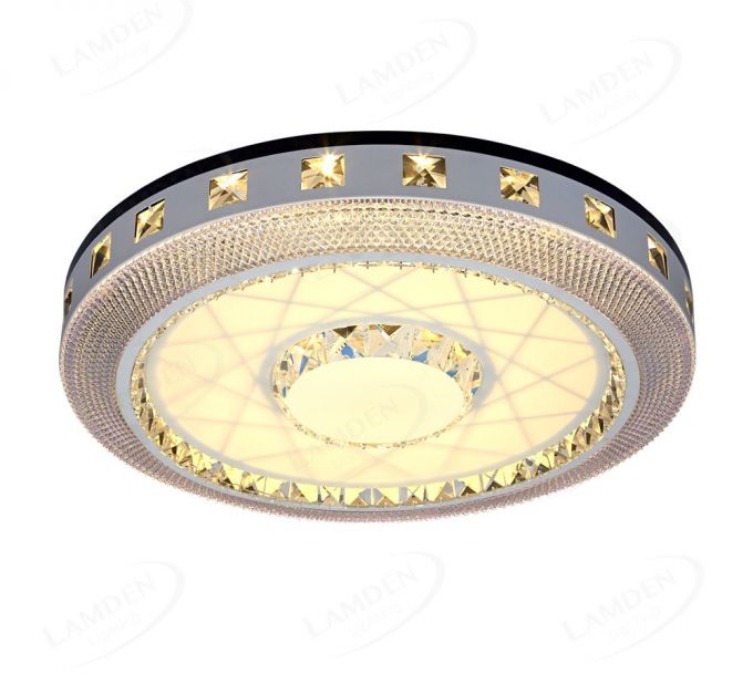 Luxurious Design Diameter 490mm Crystal and Diamond Decoration LED Ceiling Lights 40046